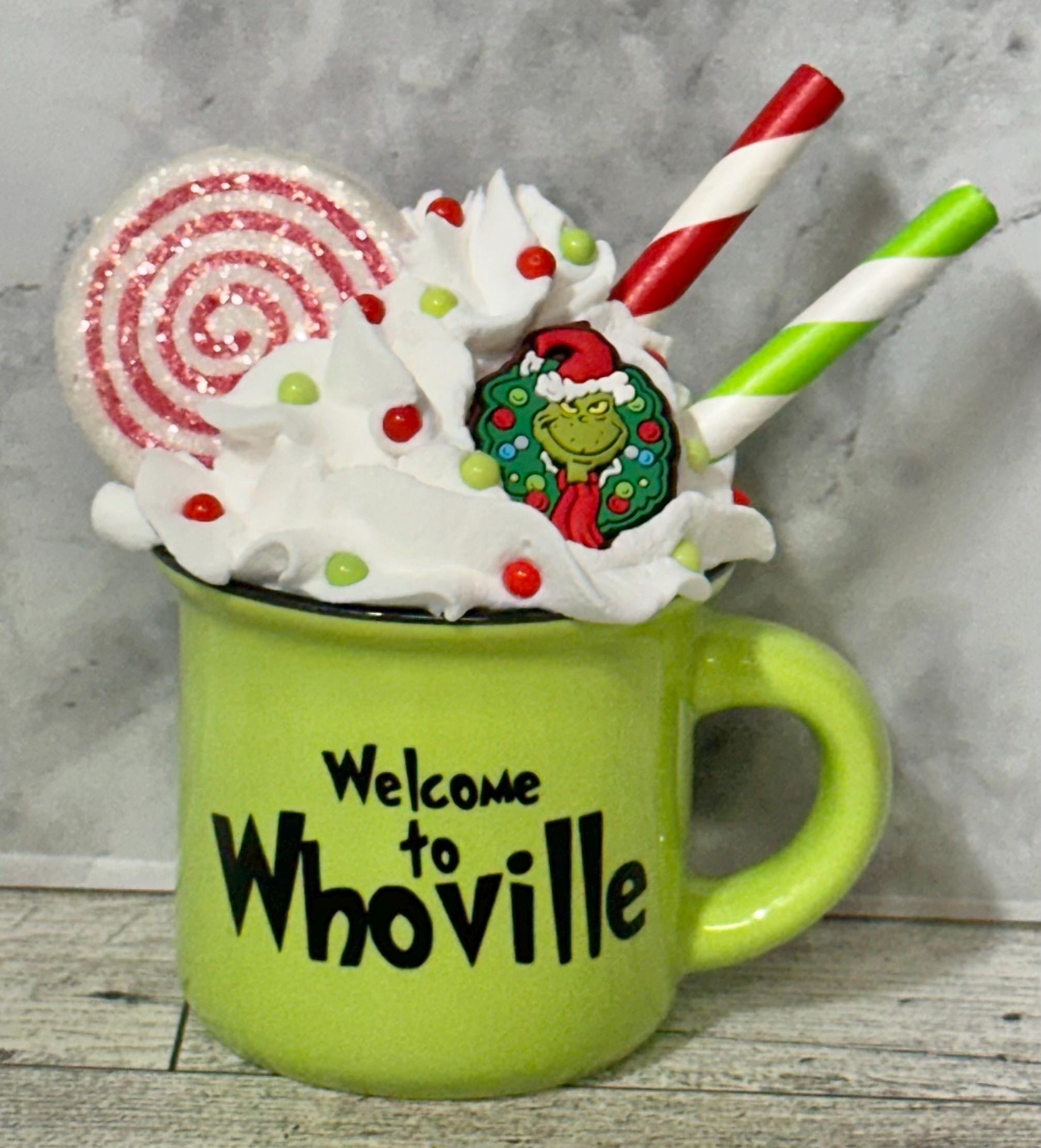 Christmas, Mean one, Christmas decor, Christmas gift, tiered tray decor, tiered tray Christmas, mini mug, mini mug decor, christmas mini mug