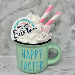 Easter, Easter decor, Easter decoration, tiered tray, tiered tray decor, happy Easter, peep peep, Easter bunny, bunny, hoppy Easter, Easter happy easter rainbow