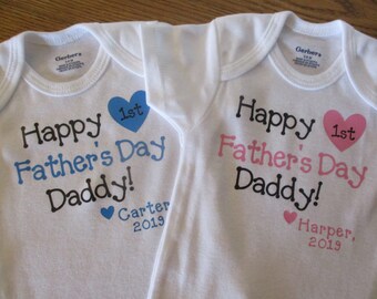1st fathers day sleepsuit