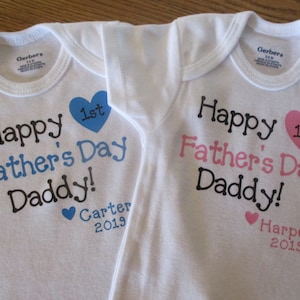 first fathers day baby outfit