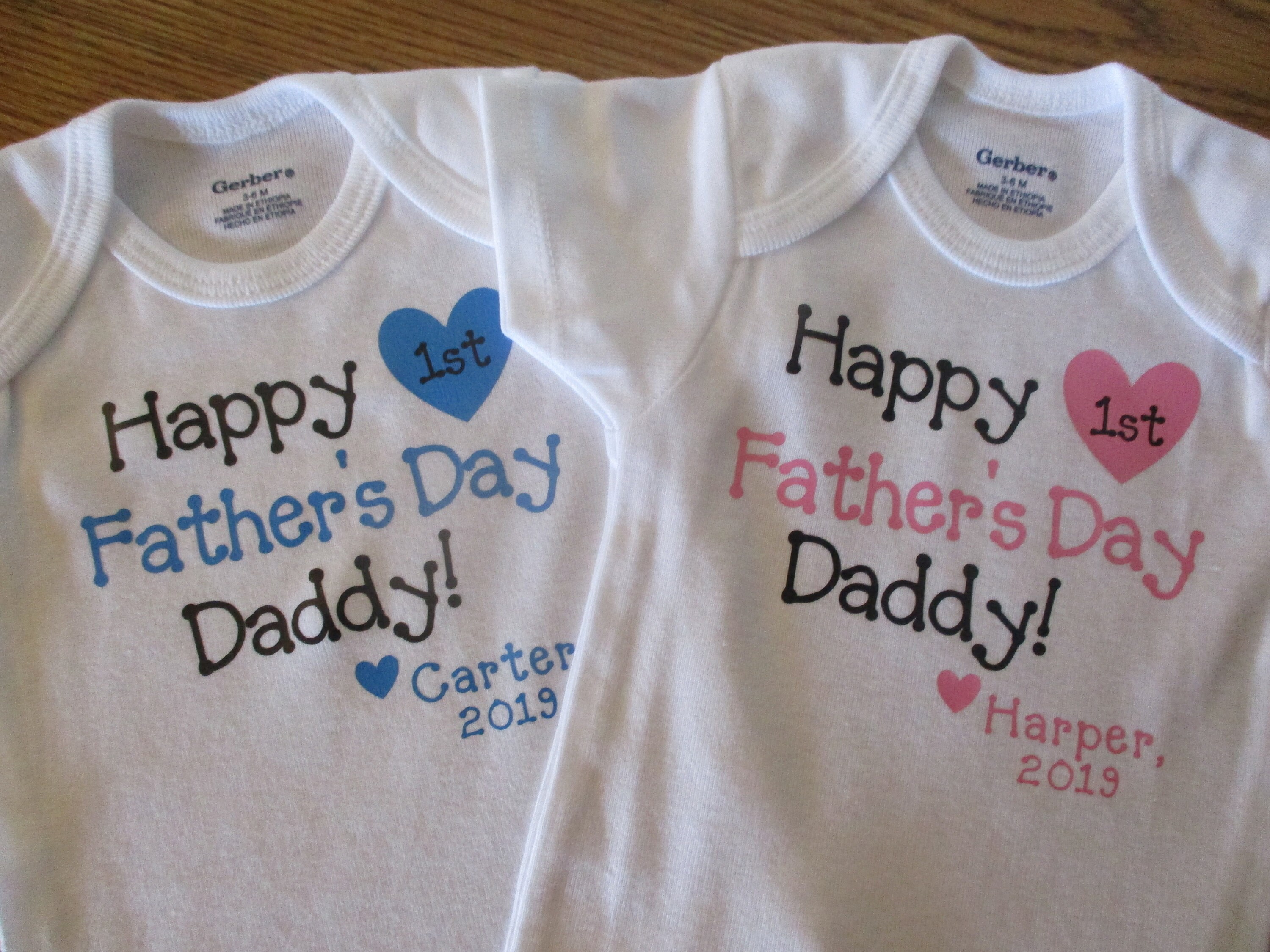 Daddys first fathers day onesie sale