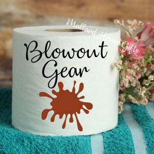 Carta igienica Gag Gift Blowout Gear Divertente carta igienica Decorazione bagno Elefante bianco Compleanno Natale Decorazione cabina Quarantena