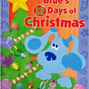 Blues 12 días de Navidad Tapa dura Nuevo libro de pistas de blues