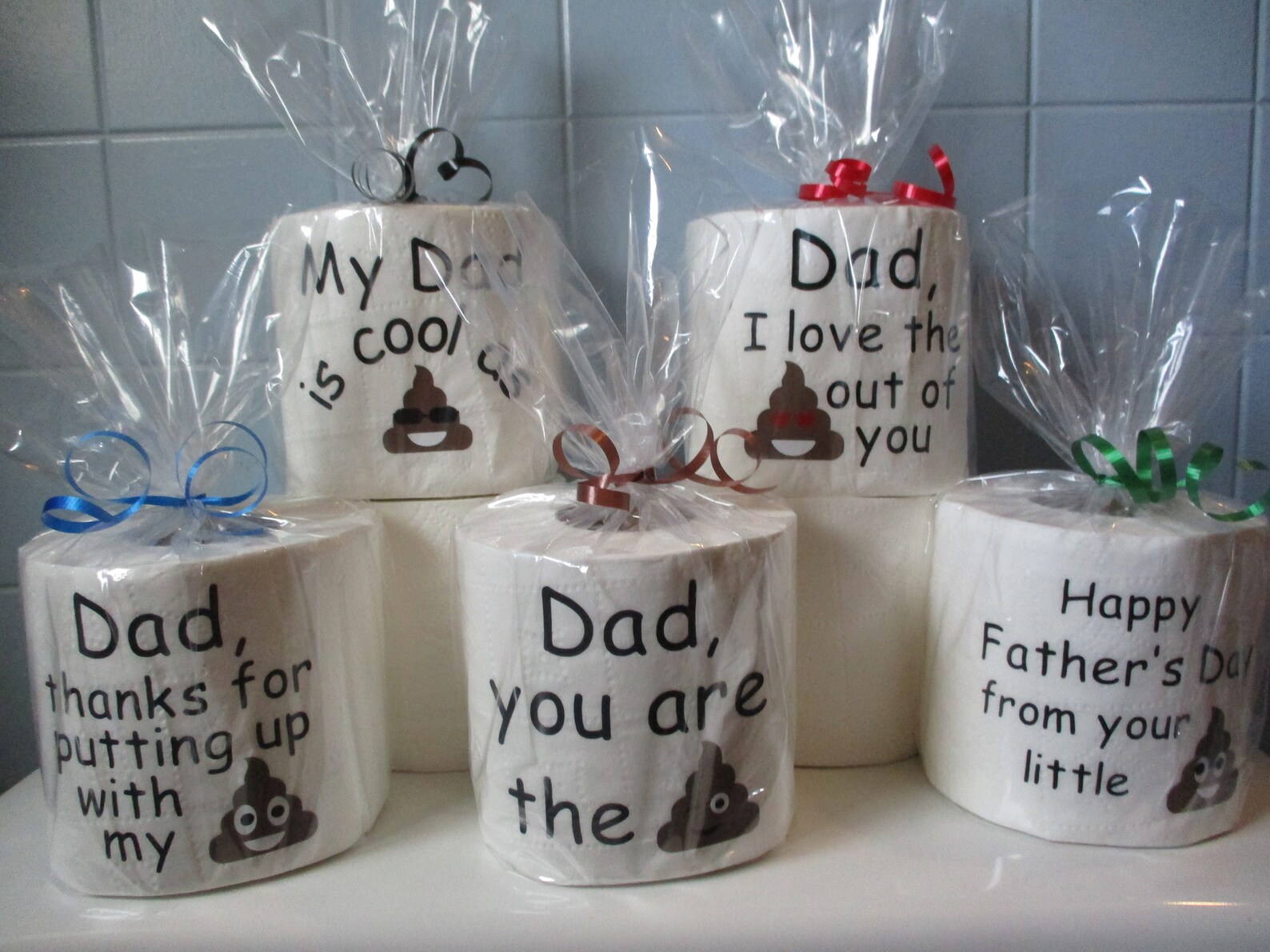 Father's Day Gag Gift Funny Toilet Paper Gag Gift for Dad - Etsy