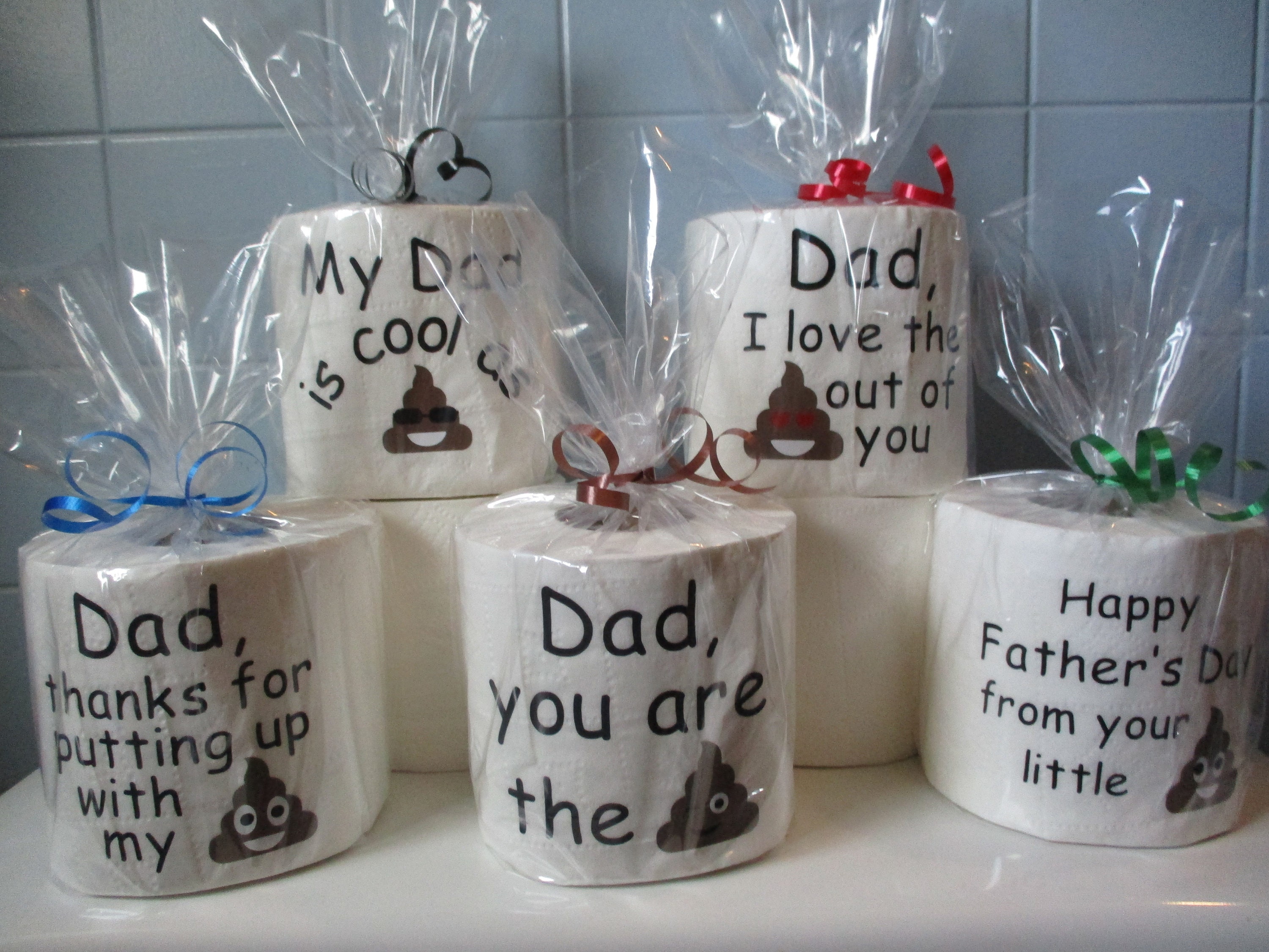 Father's Day Gag Gift Funny Toilet Paper Gag Gift for Dad Etsy