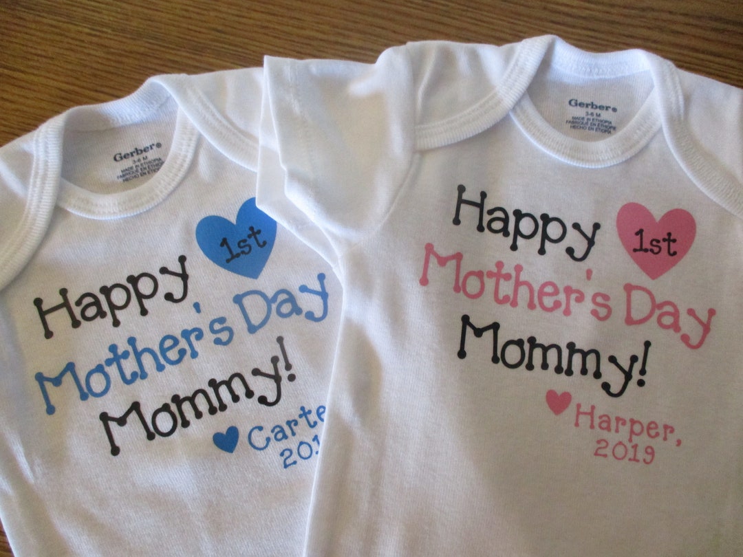 My First Mother's Day As A Mom Of Girl 2019 Happy Day Shirt My First Mother's Day As A Mom Of Girl 2019 Happy Day Shirt