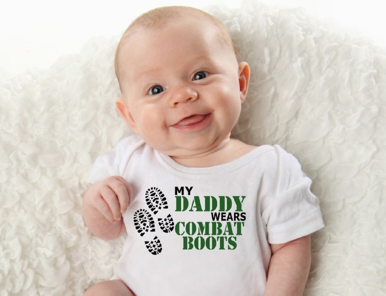 baby boy combat boots