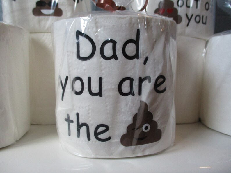 Father's Day Gag Gift Funny Toilet Paper Gag Gift for Dad Etsy