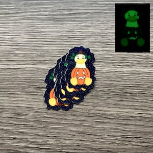 Webkinz Glow In The Dark Pumpkin Googles Sticker