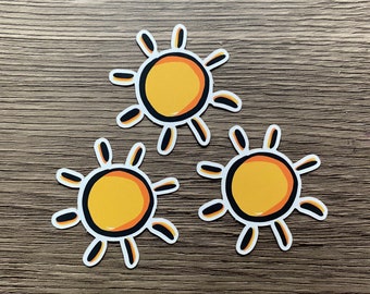 Sun Sticker