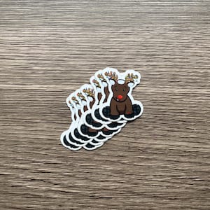Webkinz Festive Holiday Reindeer Sticker