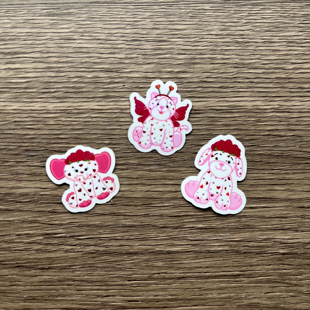 Glitter Hearts Webkinz Love Puppy, Love Kitten, & Eluvant Valentine's ...