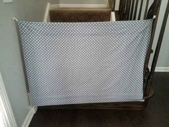etsy fabric baby gate
