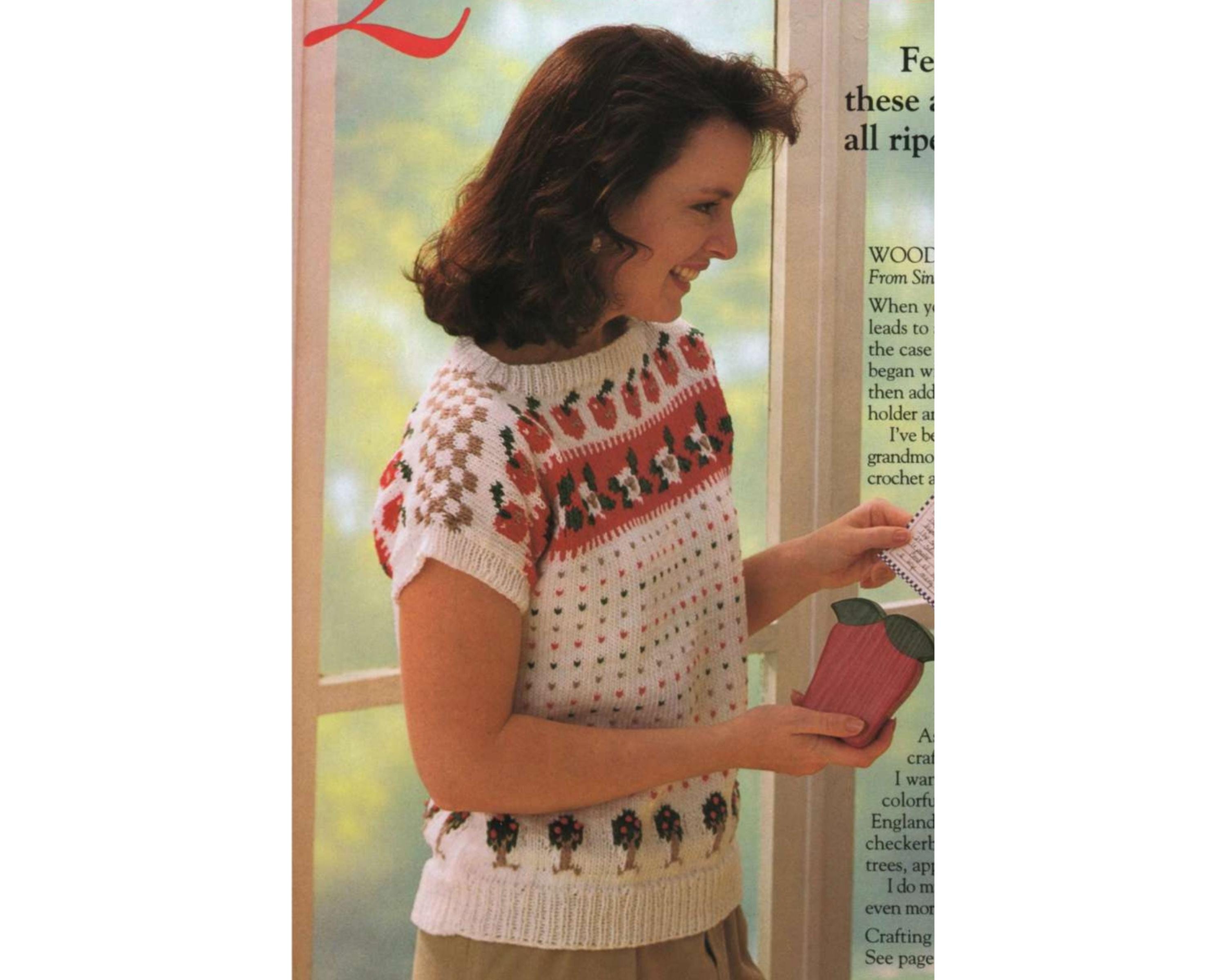 Apple Sweater - Etsy