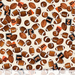 Football Novelteenies by Dan Morris for QT Fabrics #38986 E 150