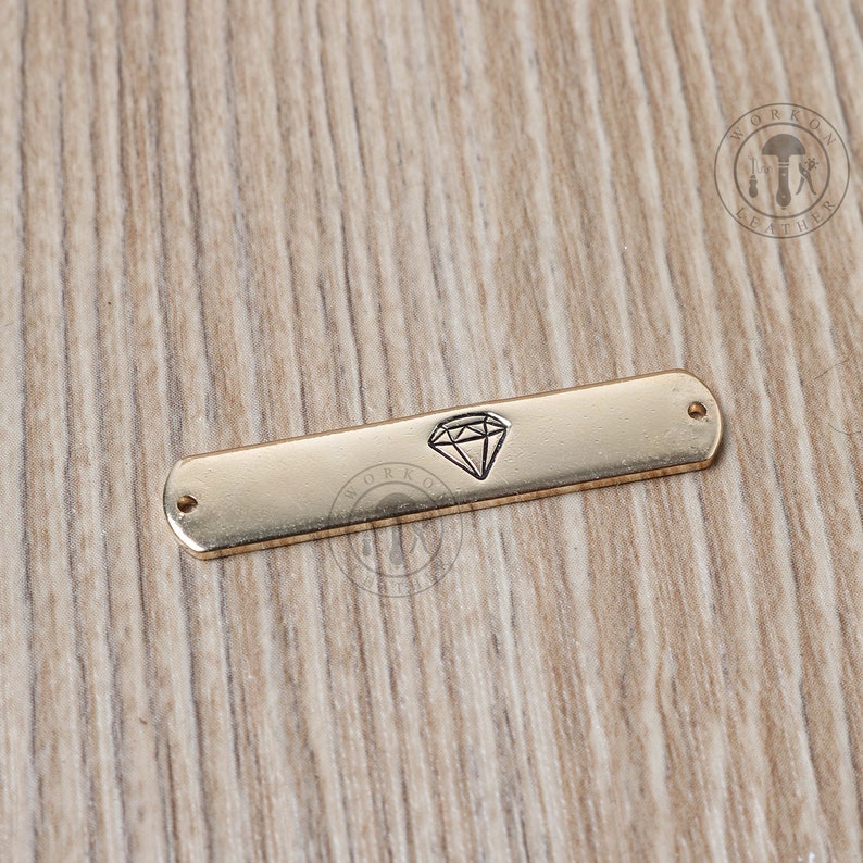 WorkOnLeather 6mm Diamond Stamp Steel Stamp Jewelry Stamping Tools Stamps Metal stamps Metal stamping Tools For Bracelet Necklace Ring