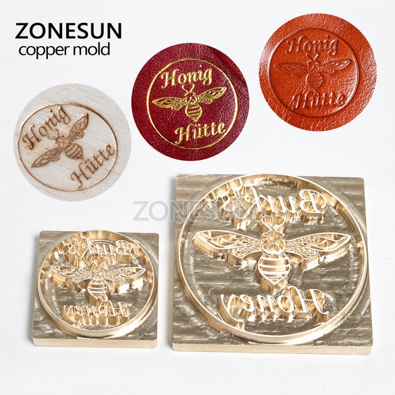 Customized Brass Mold Cold Pressing Copper Symbol DIY Stamping Embossing Machine