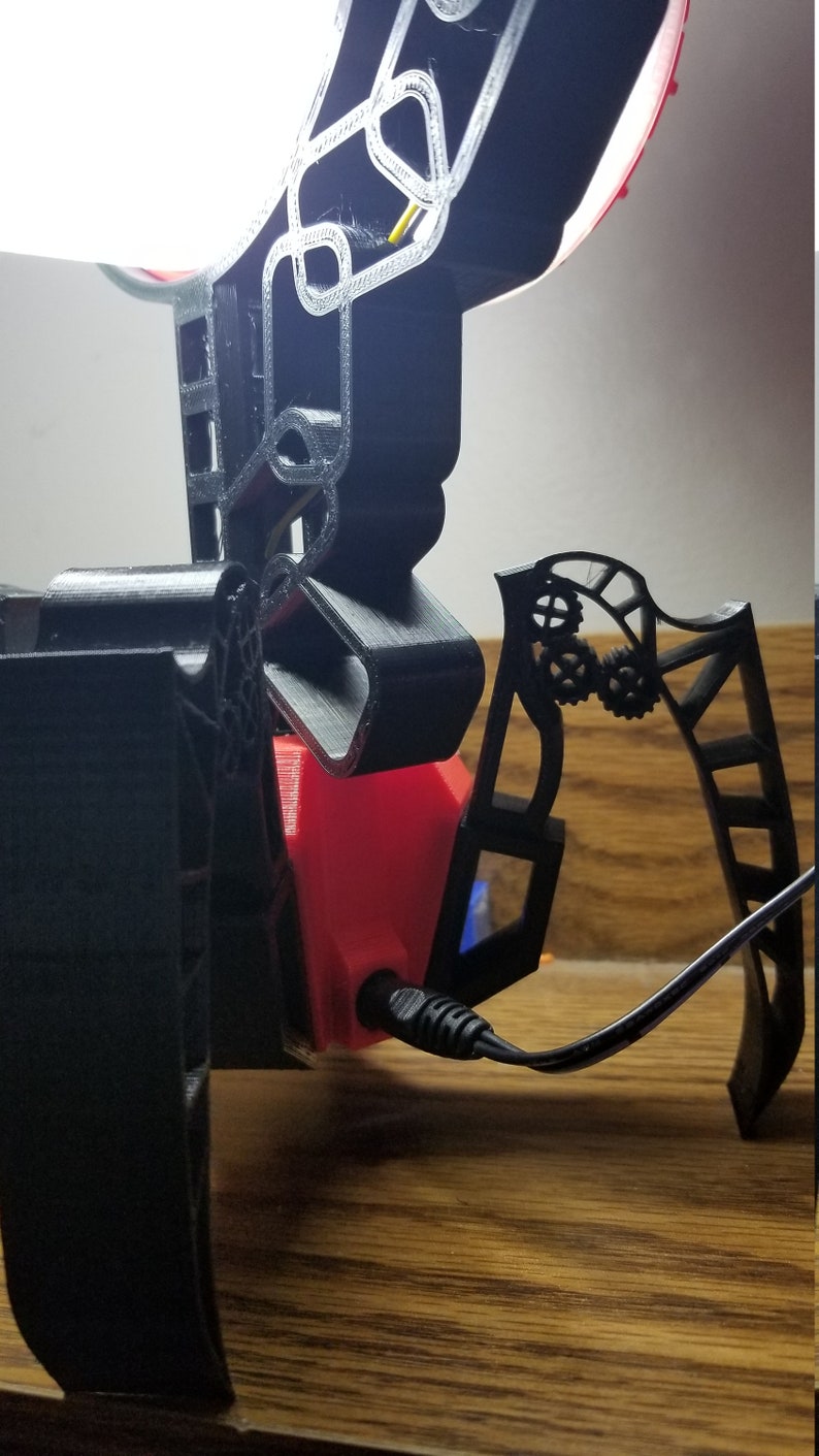 Spiderbot 3D Printed LED Desk Lamp