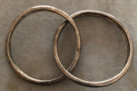 Sterling Interlocking Infinity Bracelet - image 5