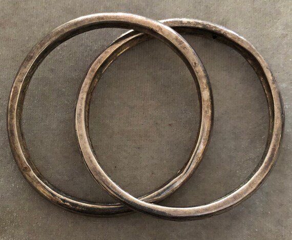 Sterling Interlocking Infinity Bracelet - image 4