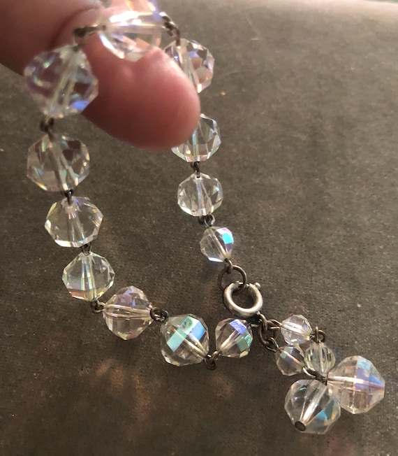 Costume Aurora Borealis Crystals Bracelet