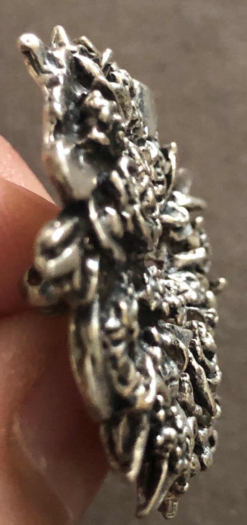 Vintage Sterling Silver 925 Mexique Collier de fleurs - France