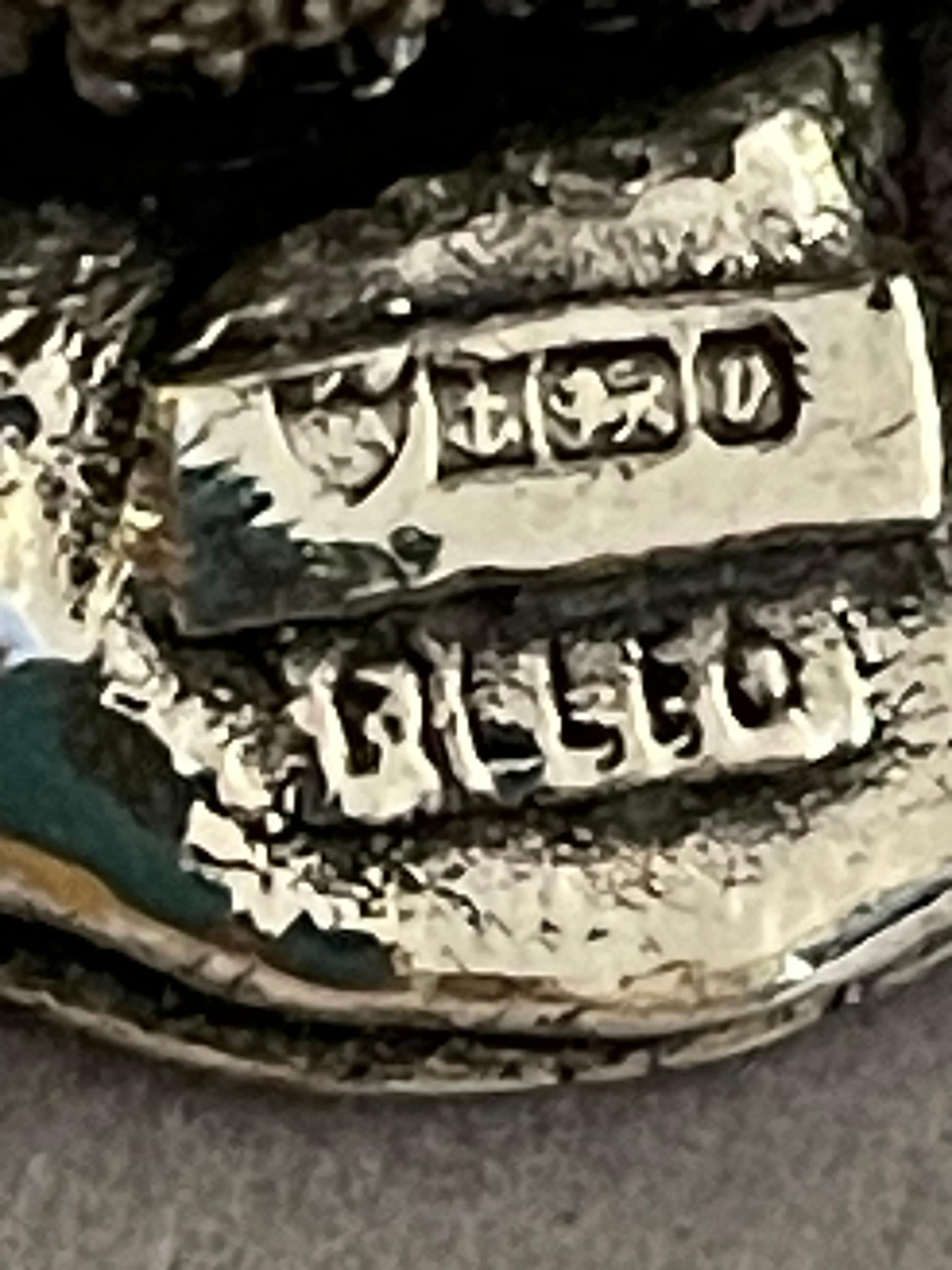 Vintage British Country Artist 1994 Sterling Silver Filled