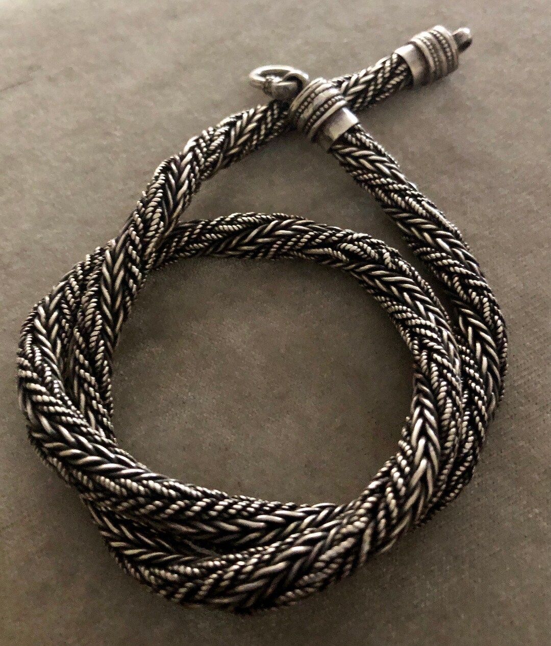 Asian Braided Rope Choker Necklace Etsy Australia