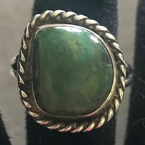 Vintage Sterling Turquoise Ring image 1