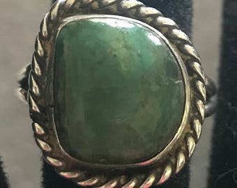 Vintage Sterling Turquoise Ring