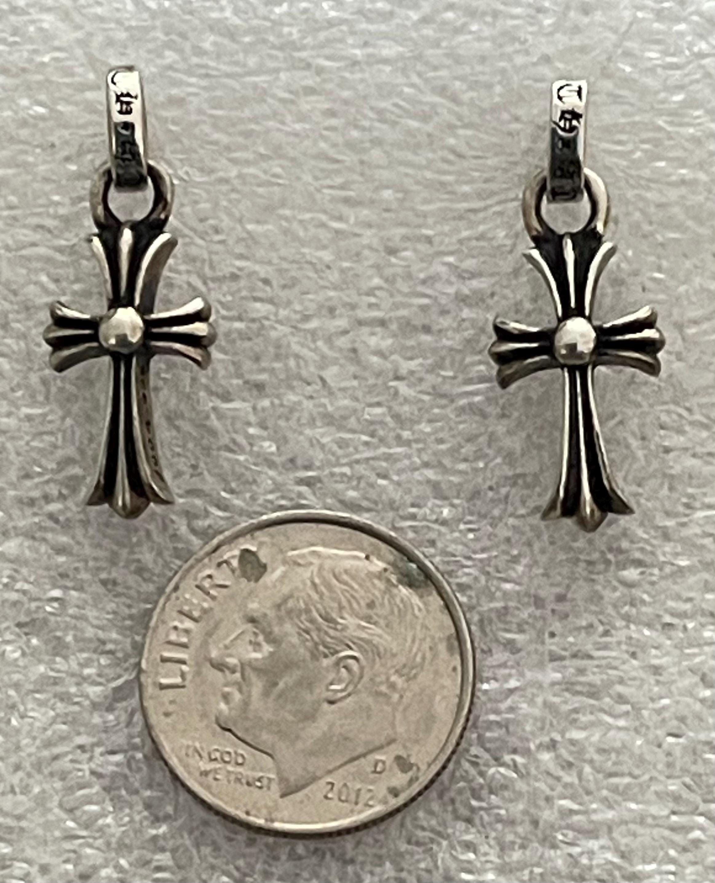 アクセサリー Chrome Hearts CH Cross Baby Fat Earrings il_fullxfull.6949425817_dfsq.jpg