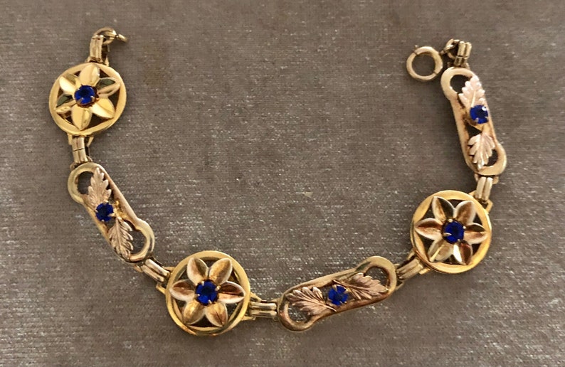 Vintage 120th 12k Gold Filled Bracelet