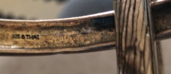 Sterling Interlocking Infinity Bracelet - image 6