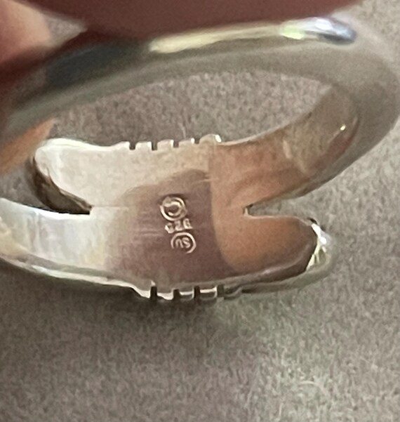 Sterling Silver Barbed Wired Ring - image 6