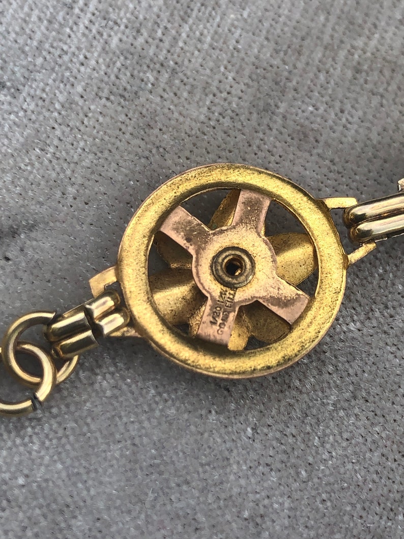 Vintage 120th 12k Gold Filled Bracelet