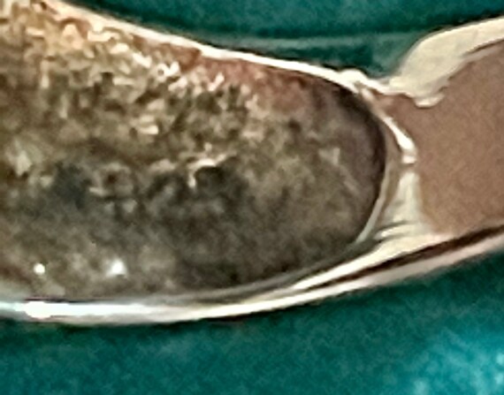 Sterling Square Amethysts Ring - image 5