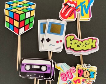 90 S Party Decor Etsy