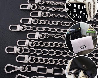 k-craft Purse Chain Silver Strap handle shoulder crossbody handbag replacement