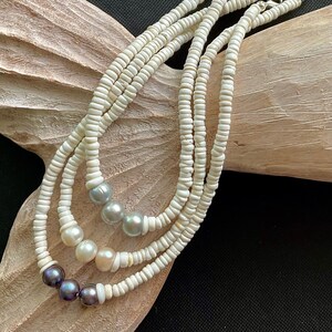 Puka shell necklace francesca's 2025