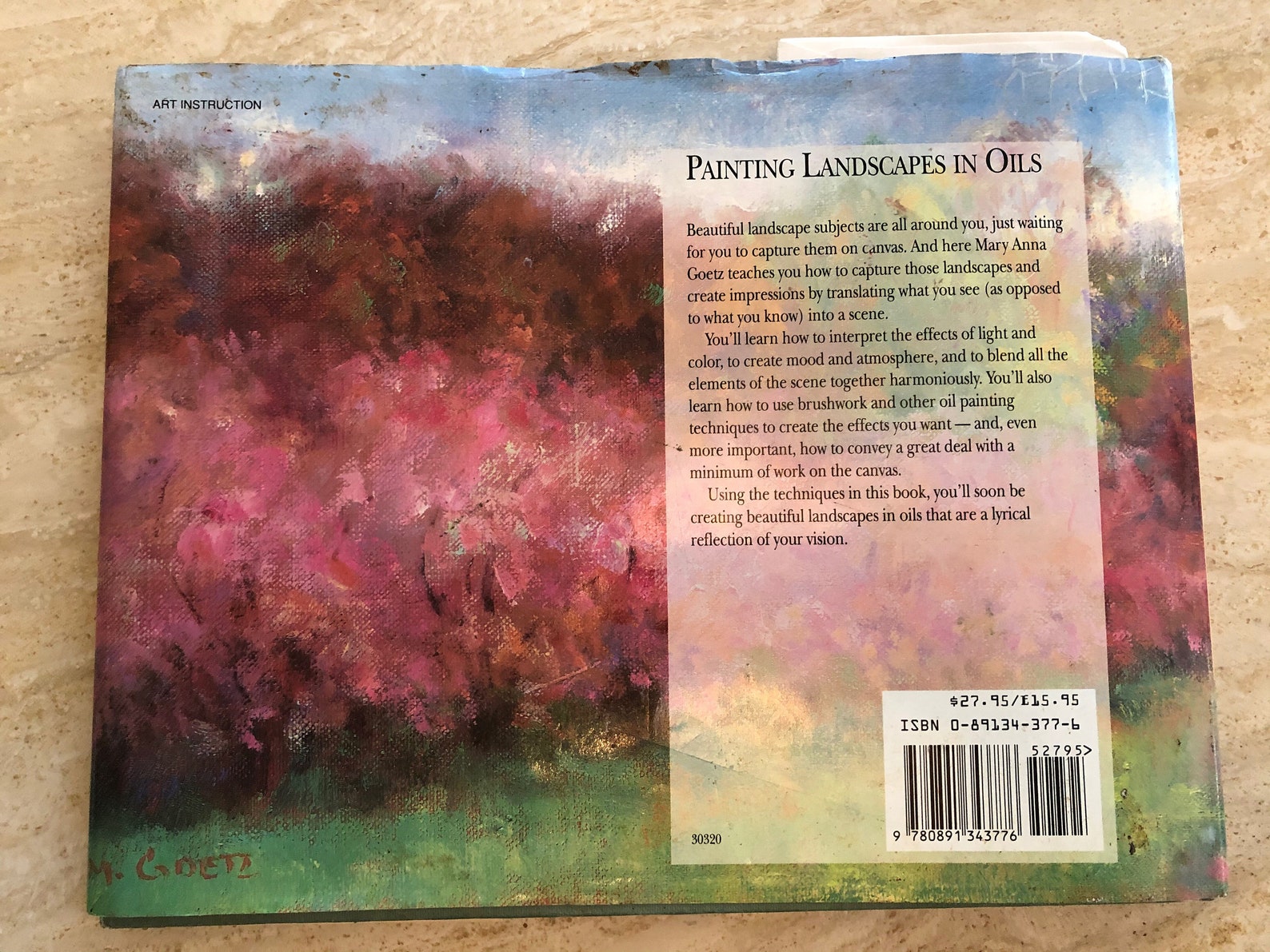 Painting Landscapes in Oils Vintage Hardcover Art Book Etsy Canada