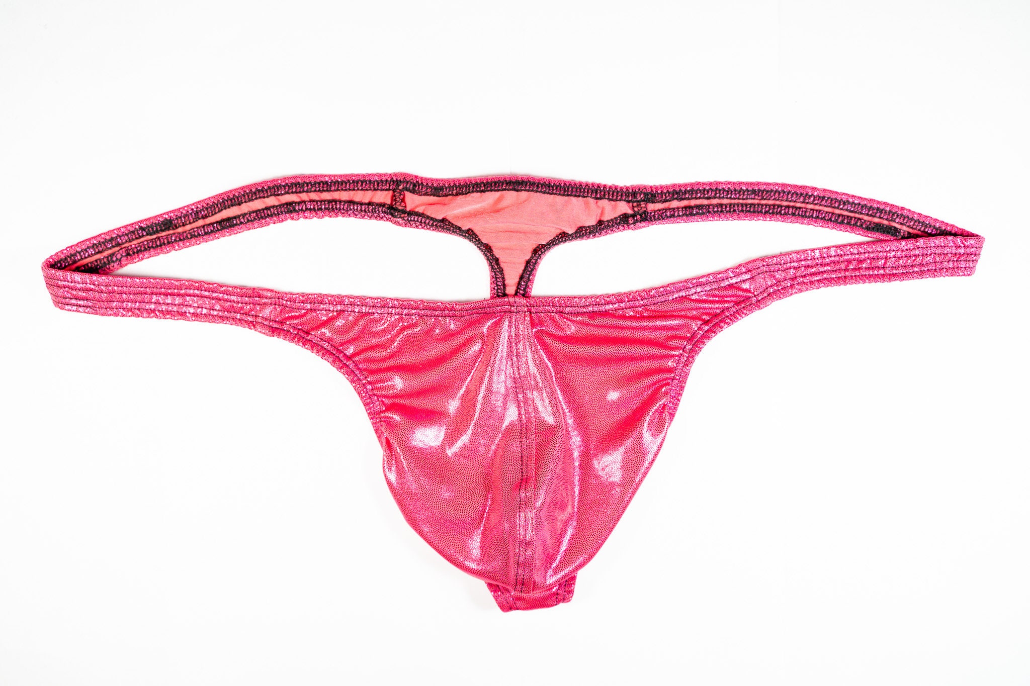 Pink Satin Underwear 