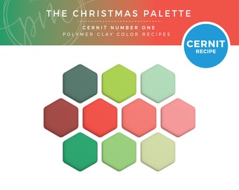 Polymer Clay Color Recipes, Cernit Clay, Polymer Clay Color Mixing, Clay Mixing Tutorial, Polymer Clay Tutorial, Digital Download