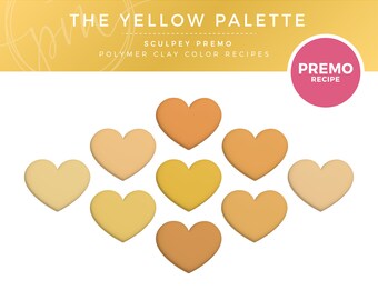 Polymer Clay Color Recipes, Sculpey Clay, Sculpey Premo, Polymer Clay Color Mixing, Clay Mixing Tutorial, Polymer Clay Tutorial