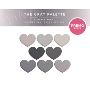 Polymer Clay Color Recipes, Sculpey Clay, Sculpey Premo, Polymer Clay Color Mixing, Clay Mixing Tutorial, Polymer Clay Tutorial
