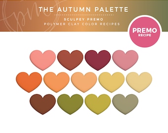 Polymer Clay Color Recipes, Sculpey Clay, Sculpey Premo, Polymer Clay Color Mixing, Clay Mixing Tutorial, Polymer Clay Tutorial