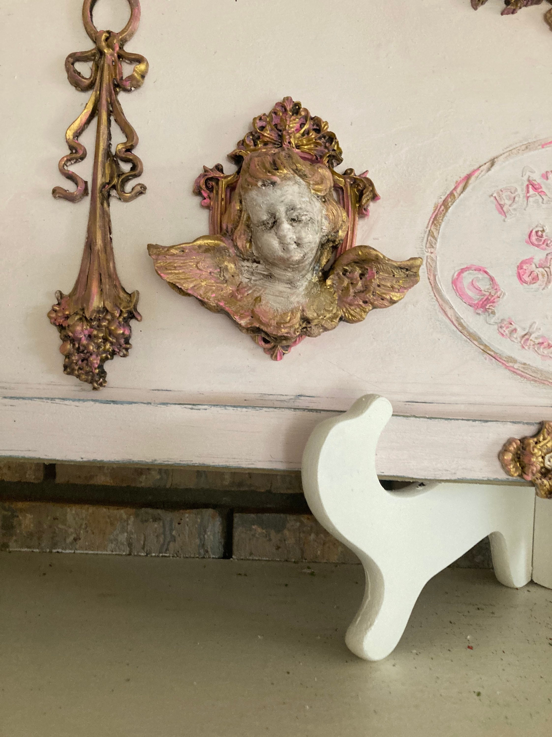 Shabby chic wall art Etsy