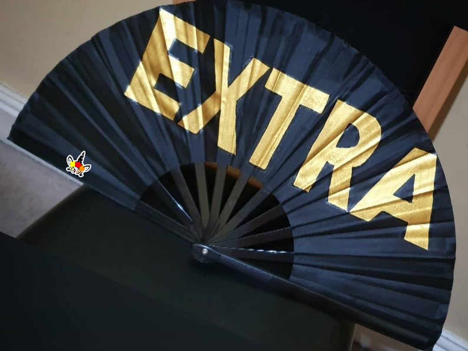 EXTRA Rave Fan / Large Hand Fan / Clacker Fan Etsy