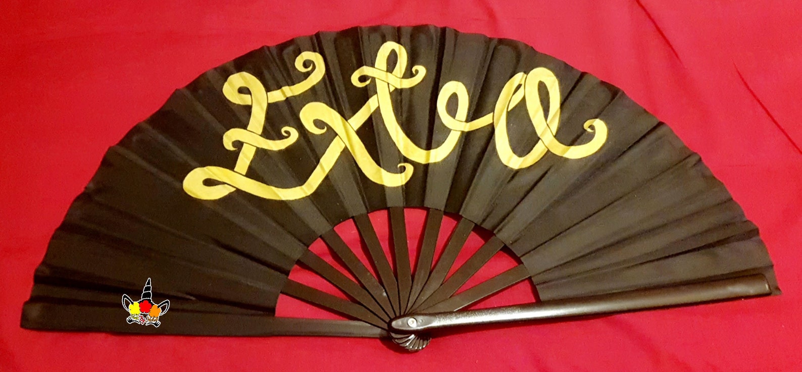 EXTRA Rave Fan / Large Hand Fan / Clacker Fan Etsy