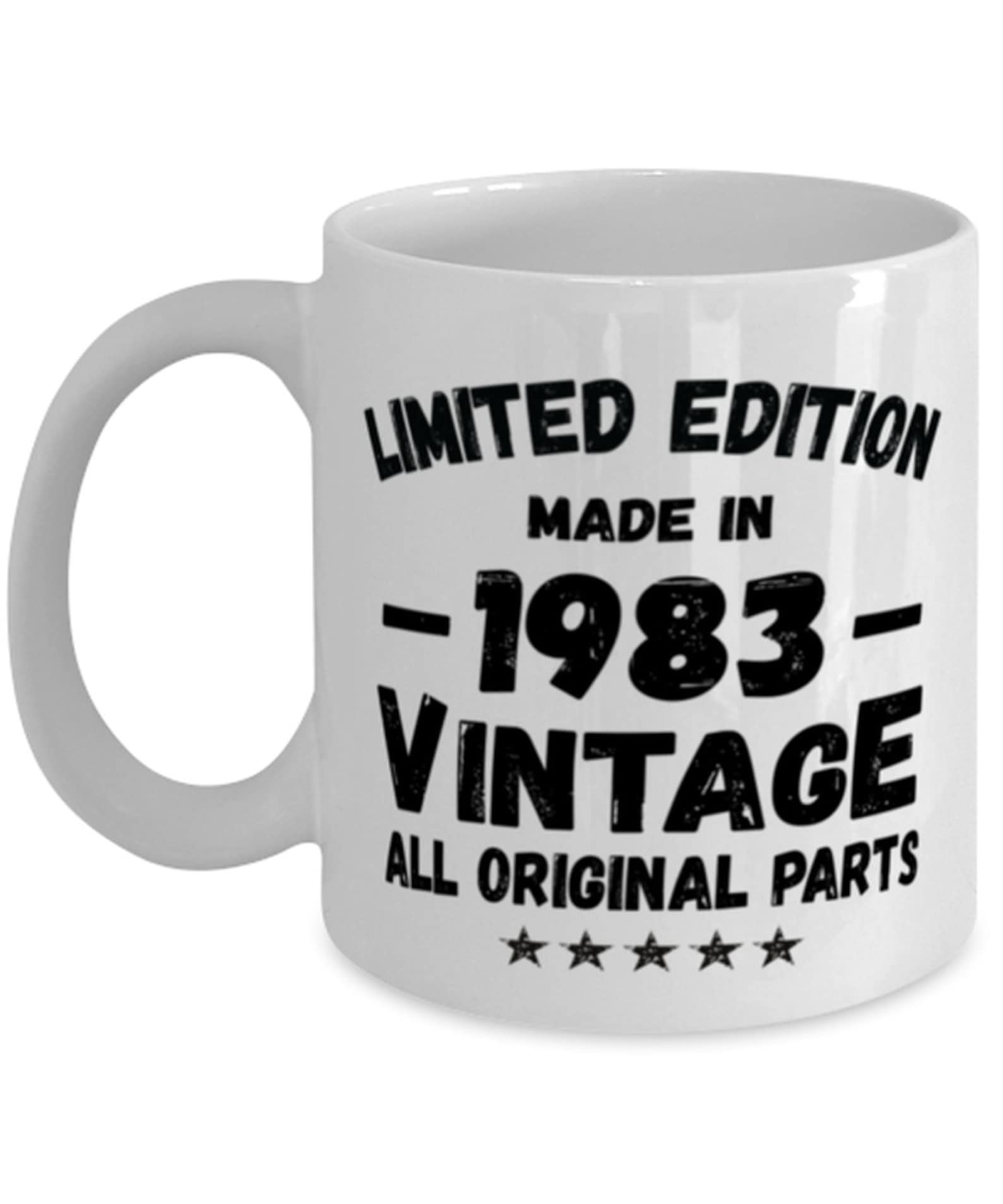 Limited Edition Made In 1983 Vintage Mug Best 1983 Birthday | Etsy