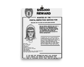 Ted Kaczynski Etsy